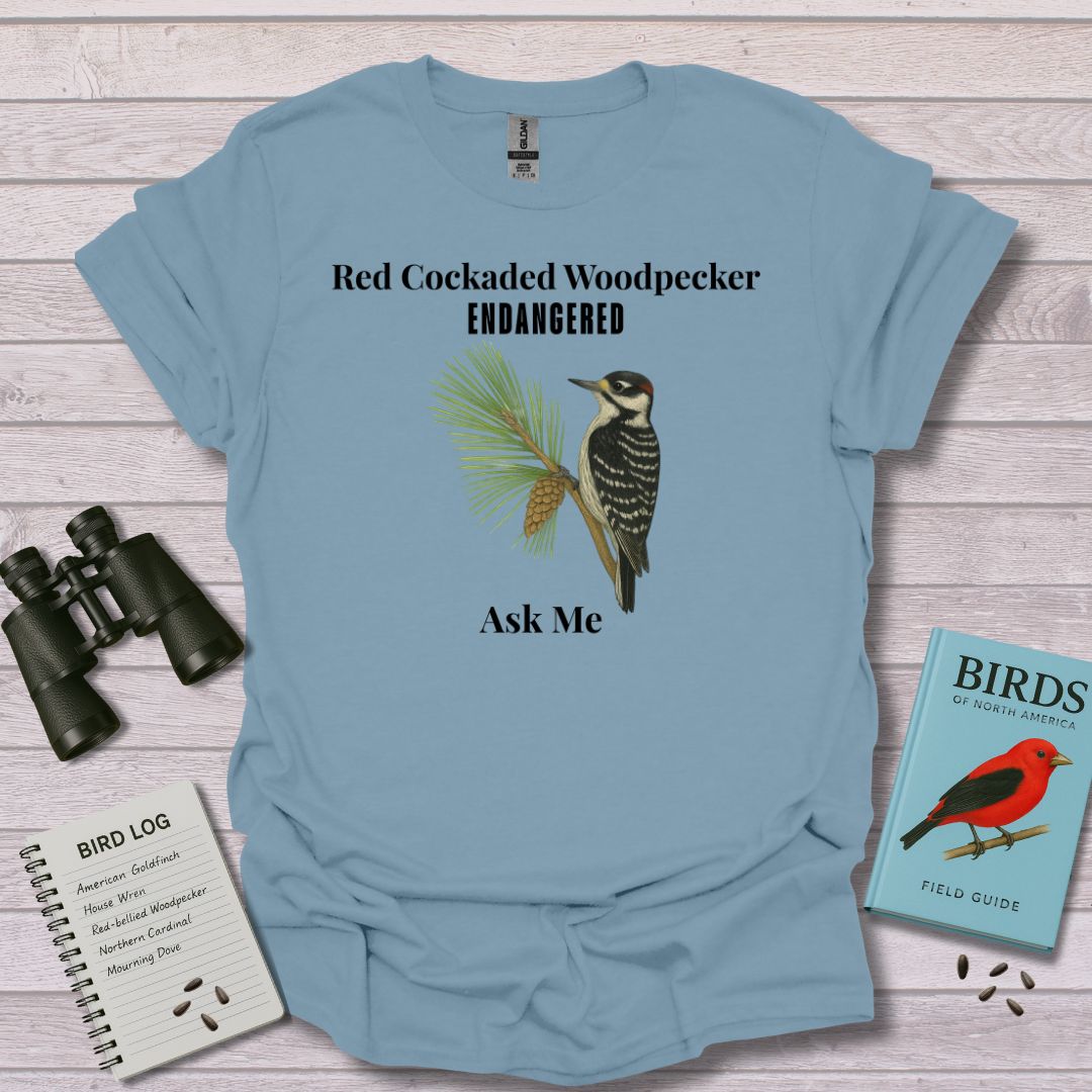 T-ShirtSwooply Red Woodpecker