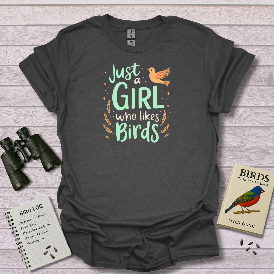 GIRL LIKING BIRDS - Swooply Shop