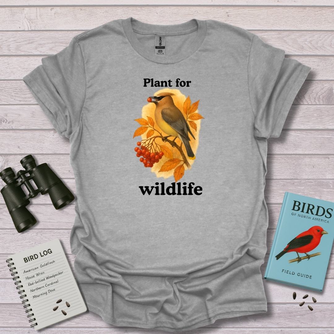 MOUNTAIN Waxwing| Swooply Shop | Bird Watching Tees