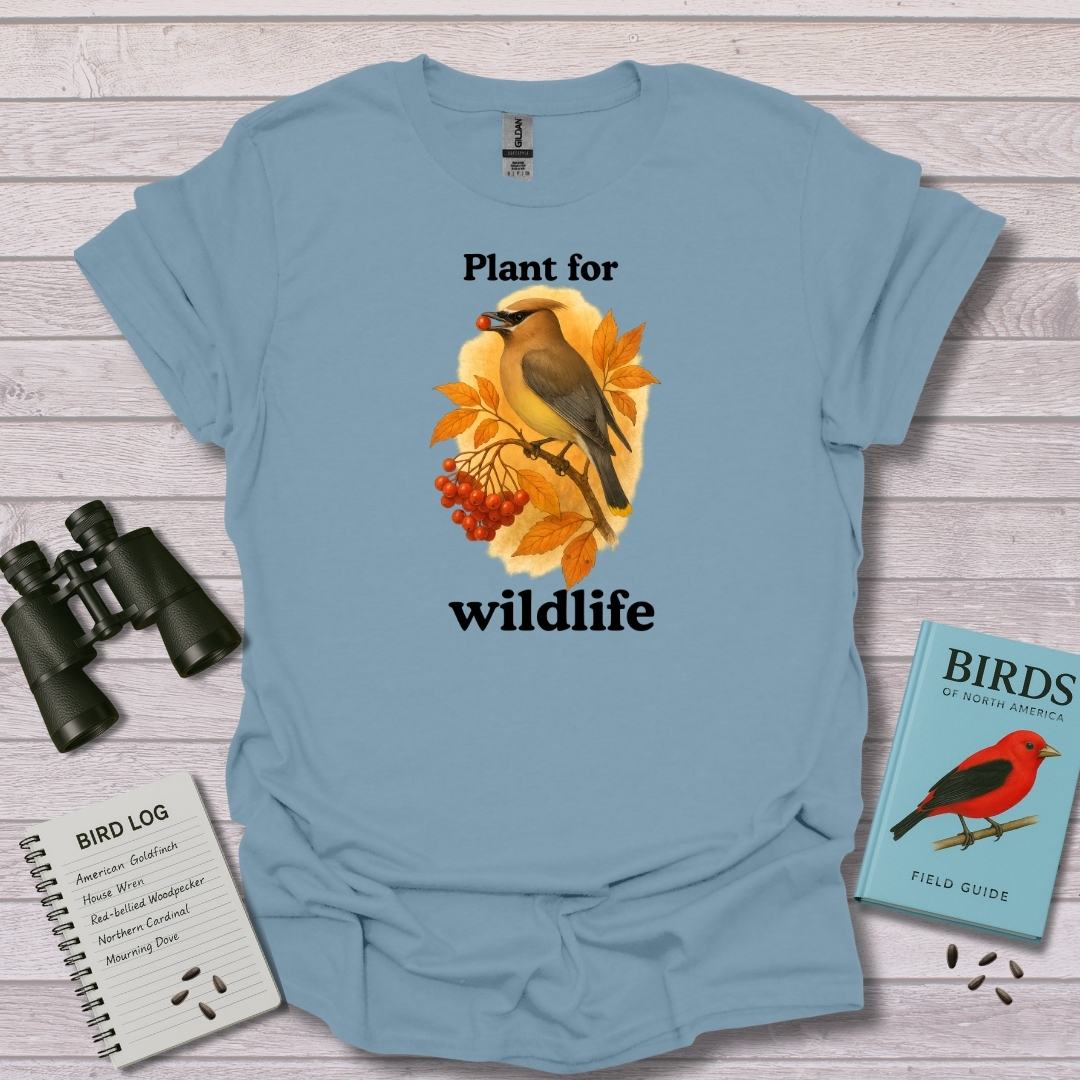 MOUNTAIN ASH Waxwing | Swooply Shop | Bird Watching Tees