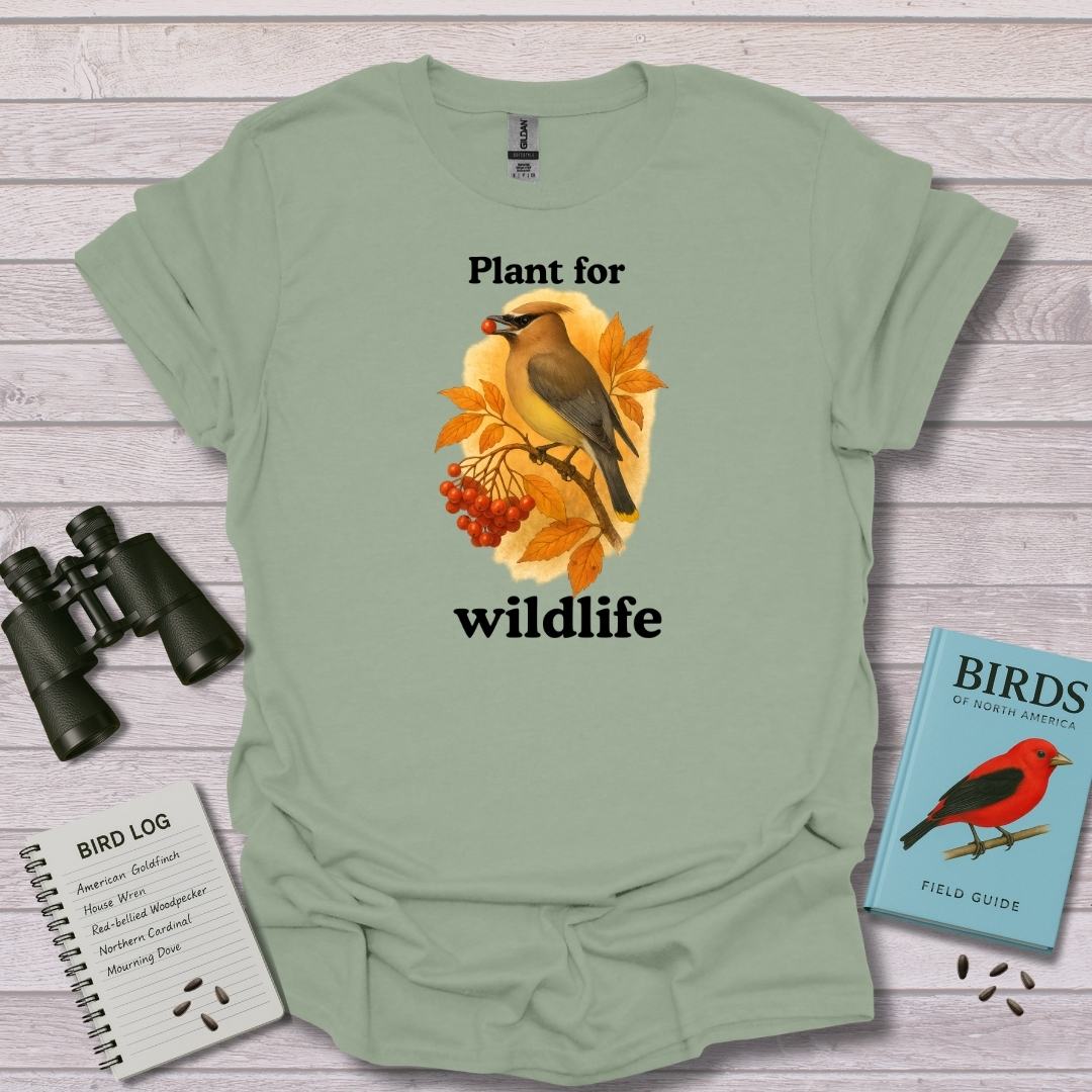 MOUNTAIN ASH | Waxwing Swooply Shop | Bird Watching Tees