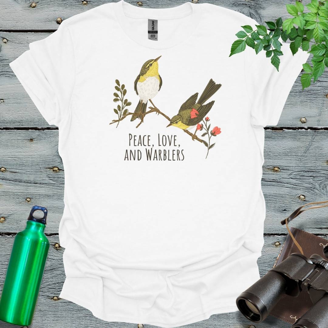 Peace and Warblers T-Shirt - Swooply Shop