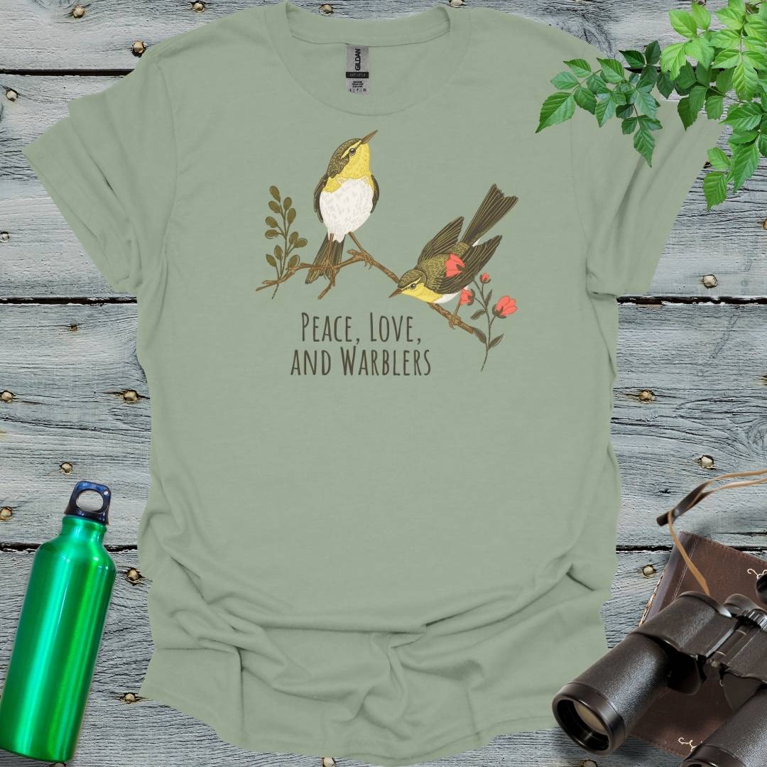 Peace and Warblers T-Shirt - Swooply Shop