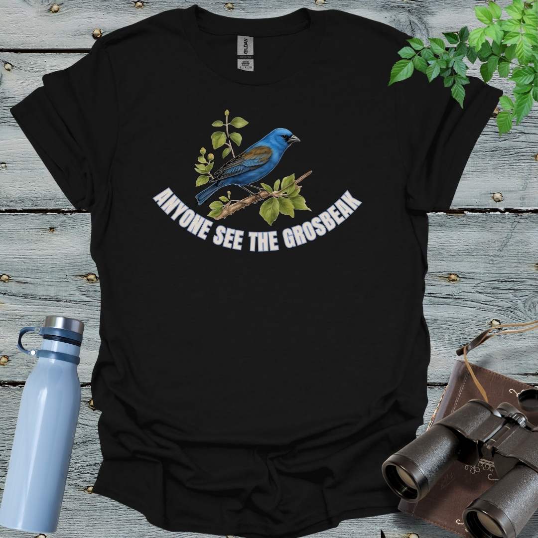 Any Grosbeaks'? T-Shirt - Swooply Shop