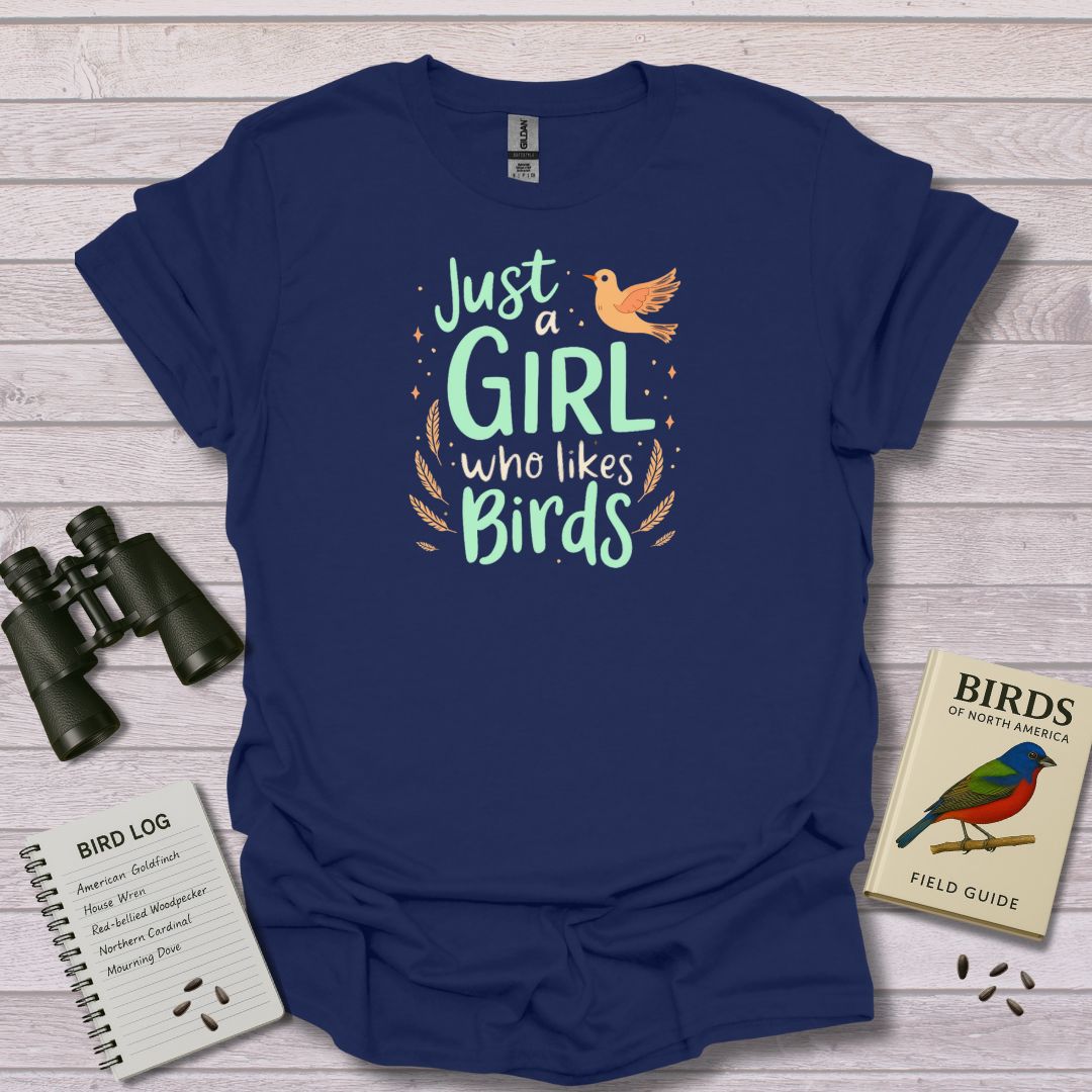 GIRL LIKING BIRDS - Swooply Shop