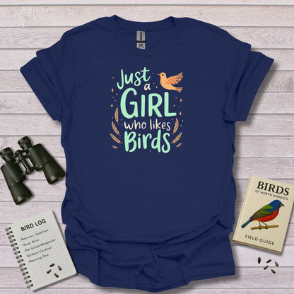 GIRL LIKING BIRDS - Swooply Shop