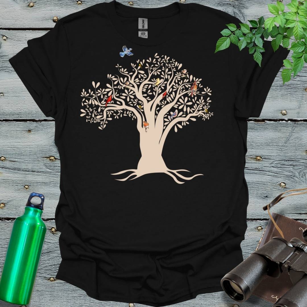 Tree of Birdlife T-Shirt - Swooply Shop