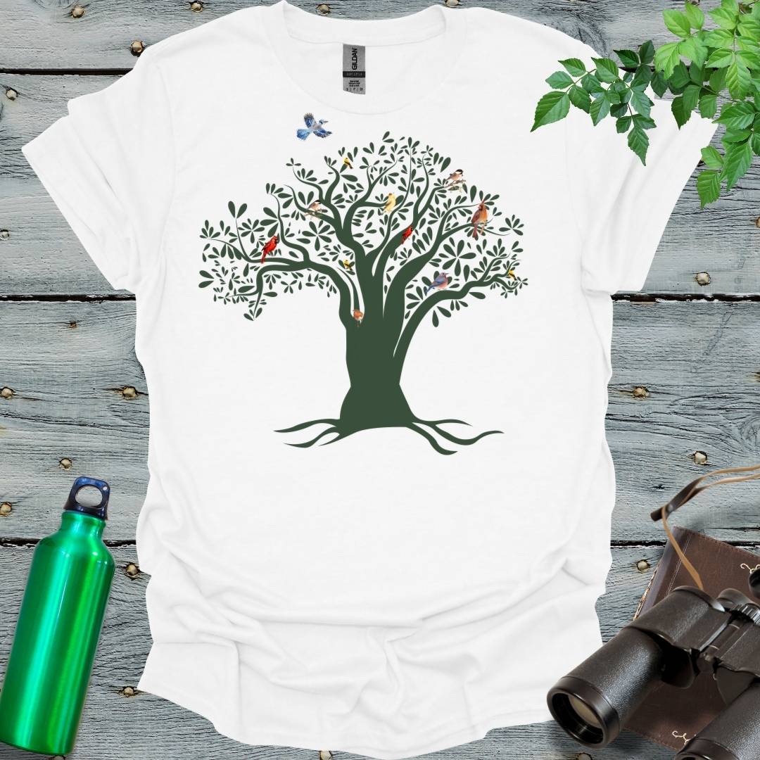 Tree of Birdlife T-Shirt - Swooply Shop